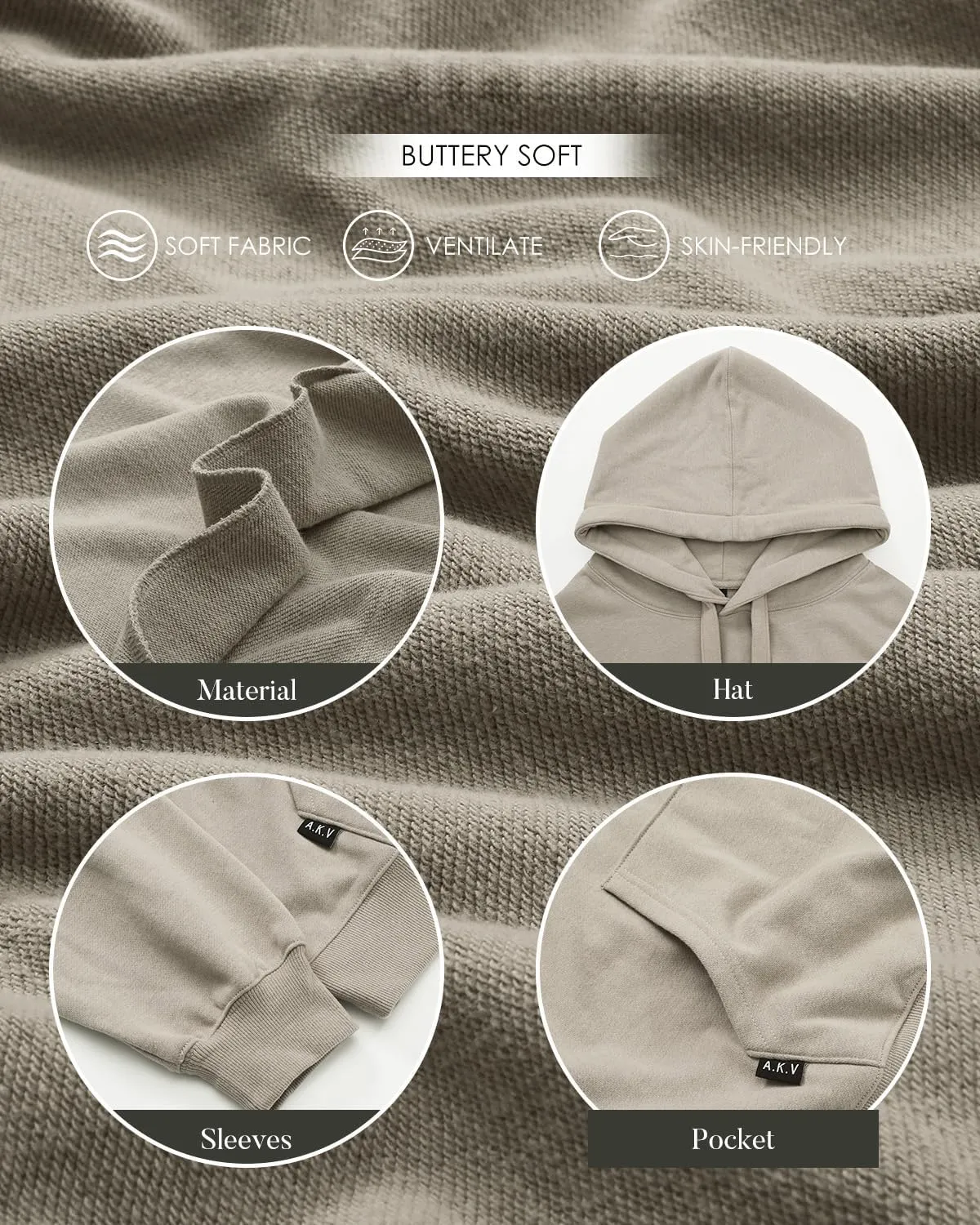 Air Curvey Womens Oversized Hoodies Fleece Sweatshirts Pullover Long Sleeve Sweaters Casual Fall Outfits