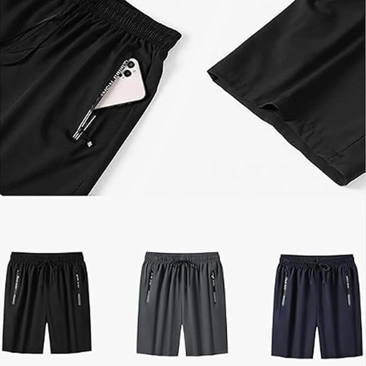 Airyflex Shorts, Icedactive - Women's Ice Silk Quick Drying Stretch Pants, Quick Dry Ice Silk Shorts, All Day Comfort