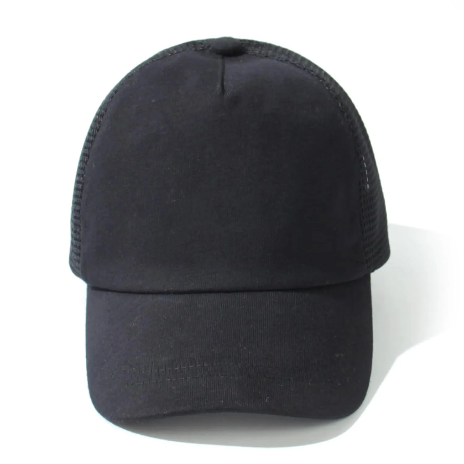 Baby Baseball Cap with Mesh Toddler Baseball Hat Infant Baseball Cap Baby Sun Summer Hat for Kids Black 1-2T