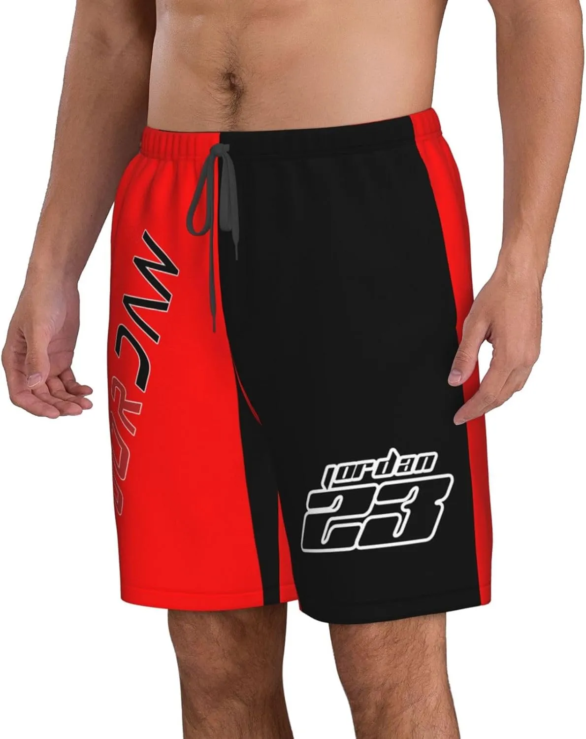 Basketball Goat 23 Beach Shorts Man's Beach Shorts Quick Dry Summer Outdoor Workout Shorts