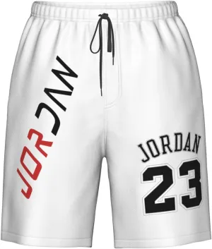 Basketball Goat 23 Beach Shorts Man's Beach Shorts Quick Dry Summer Outdoor Workout Shorts