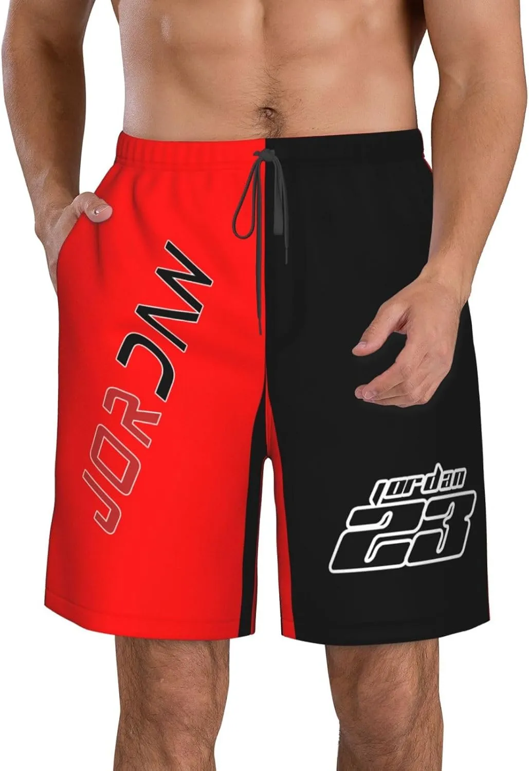Basketball Goat 23 Beach Shorts Man's Beach Shorts Quick Dry Summer Outdoor Workout Shorts