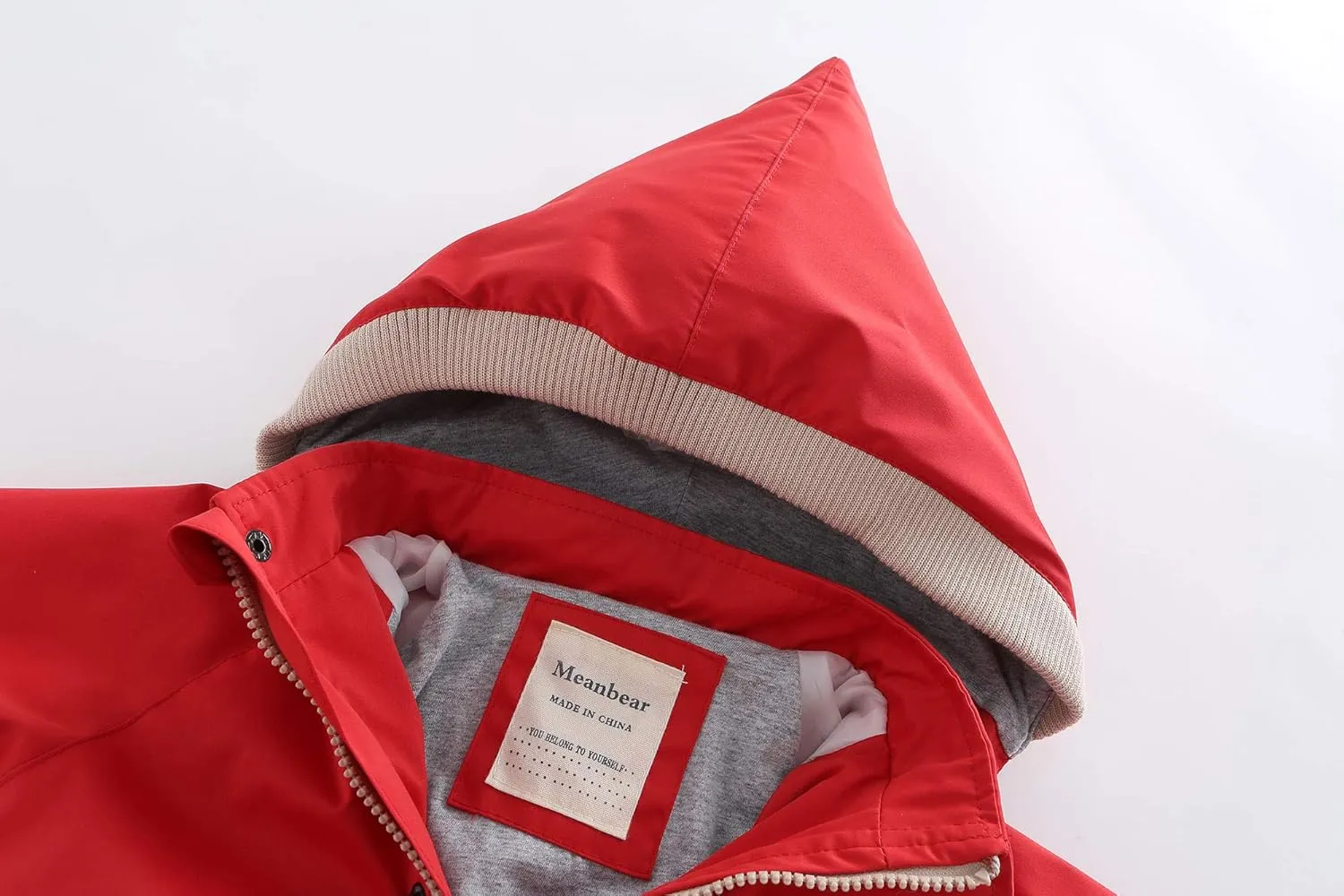 BINIDUCKLING Kids Rain Jacket Toddler Raincoat Girls Boys Spring Jacket 2-8 Years