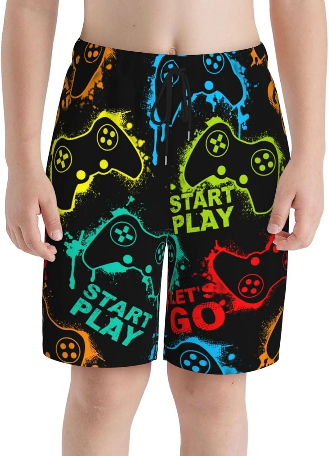 Boy Beach Shorts Trunks - Board Shorts for Boy Swim - Swimming Pants for Boy