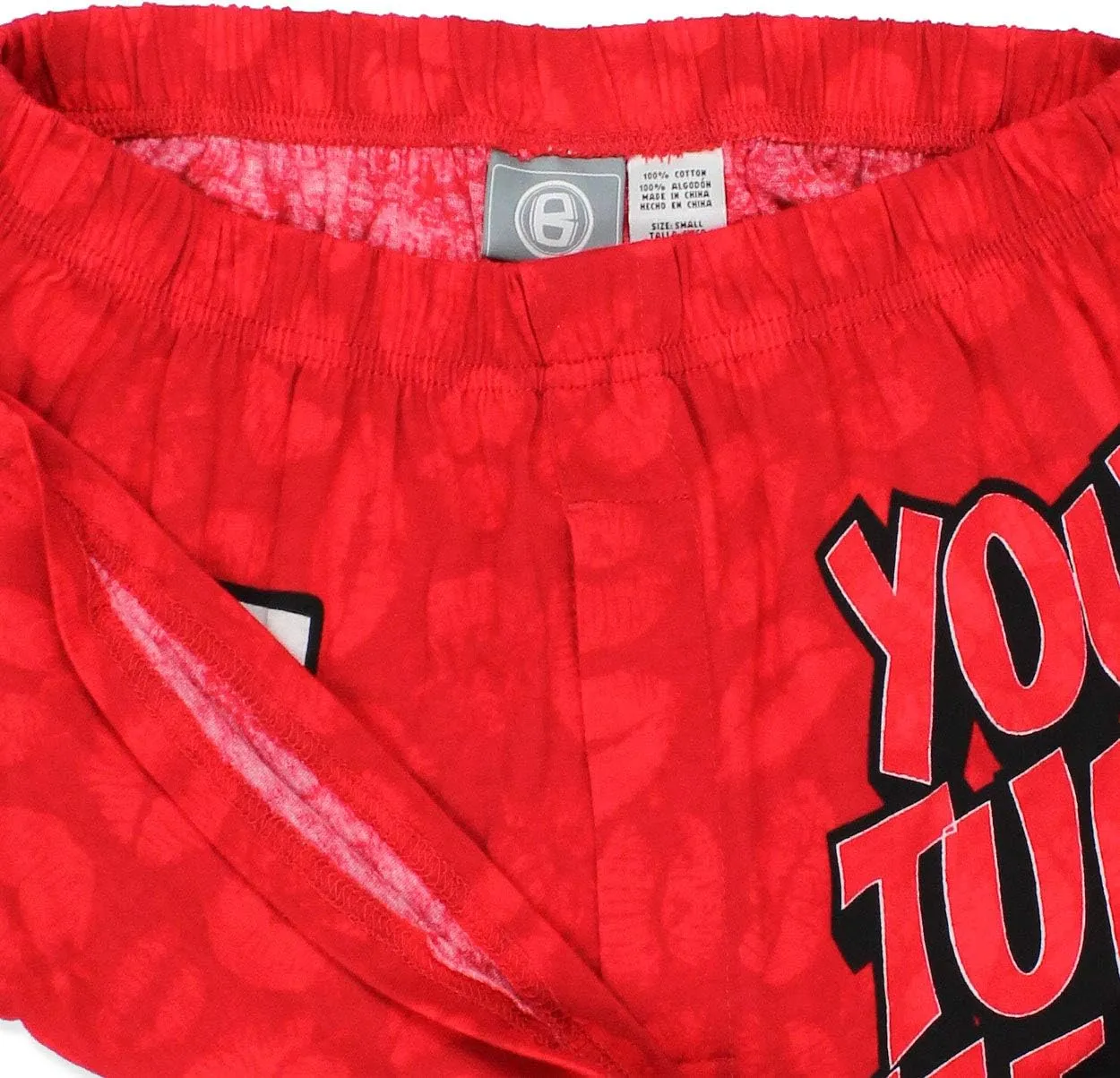 Briefly Stated Novelty Love Style Men's Boxer Shorts
