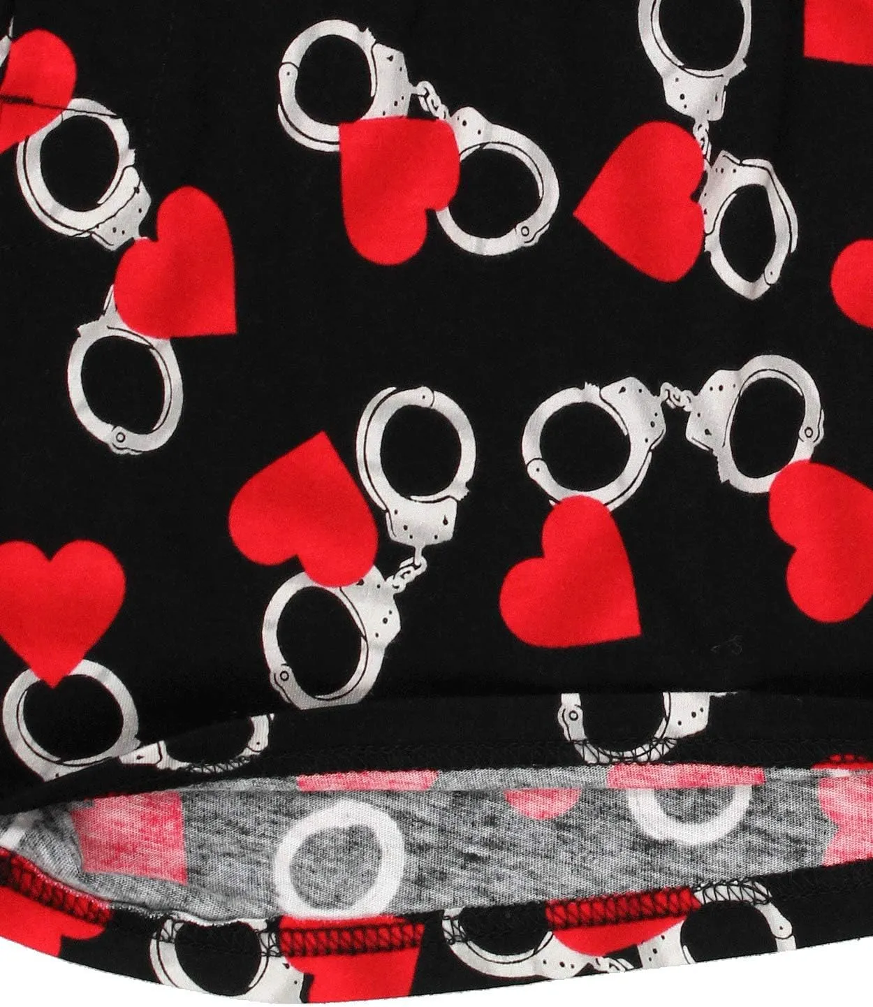 Briefly Stated Novelty Love Style Men's Boxer Shorts