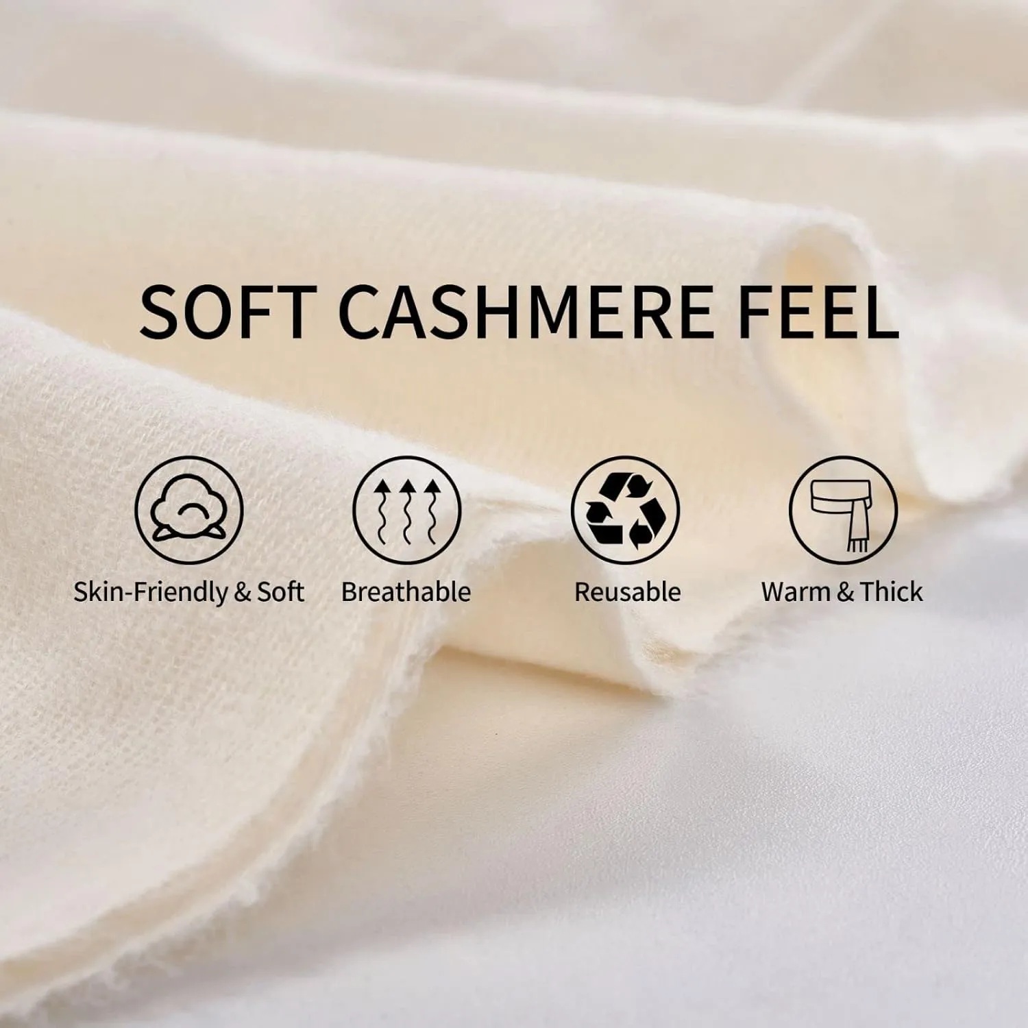 CUTEDWARF rocker Scarf for Women and Men Warm Long Shawl Winter Wraps Large Scarves Shawl Wraps