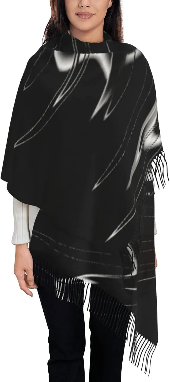 CUTEDWARF rocker Scarf for Women and Men Warm Long Shawl Winter Wraps Large Scarves Shawl Wraps