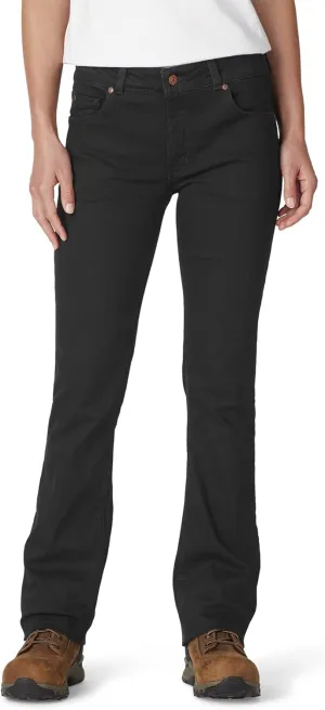 Dickies Women's Perfect Shape Denim Jean-Bootcut Stretch