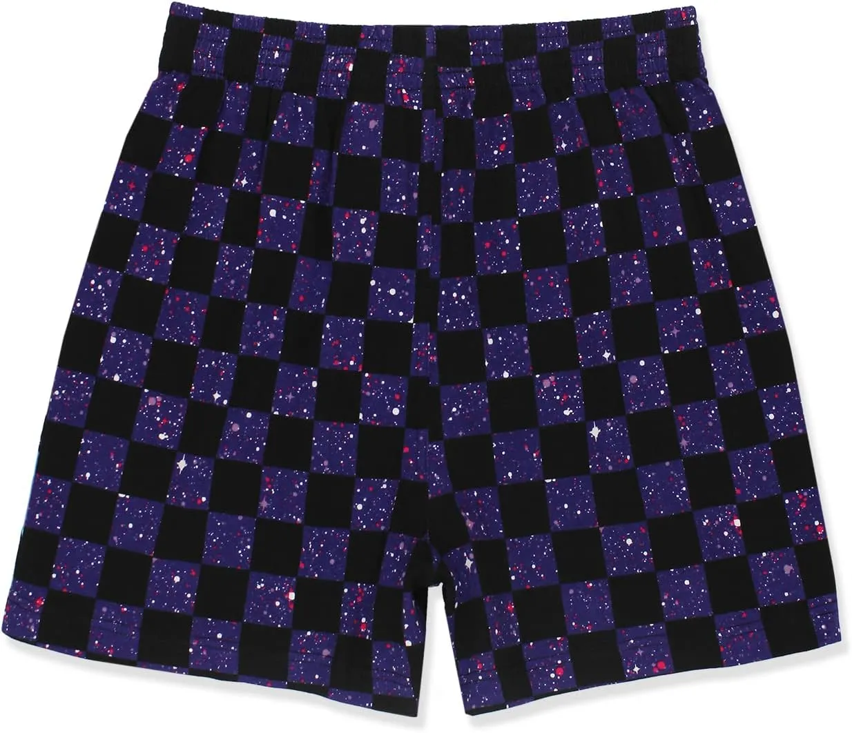 Disney Lilo & Stitch Mens Cotton Jersey Button Fly Boxer Lounge Shorts