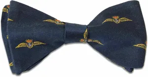 Fleet Air Arm Wings (Self Tie) Silk Bow Tie Blue