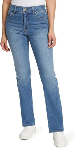 Gloria Vanderbilt Women's Shape Effect Tummy Hold High Rise Boot Cut Jean Standard