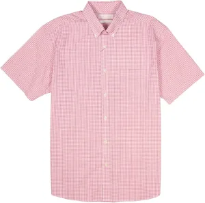Gold Label Men's Short Sleeve Pocket Shirt Non-Iron Wrinkle-Resistant, Regular Sizes