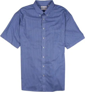 Gold Label Men's Short Sleeve Pocket Shirt Non-Iron Wrinkle-Resistant, Regular Sizes