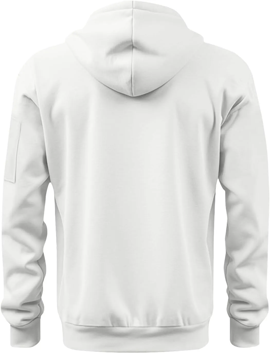 Graphic Men's Zipper Hoodies Winter Workout Plain Drawstring Sweatshirt Comfy Long Sleeve Shirt with Pockets