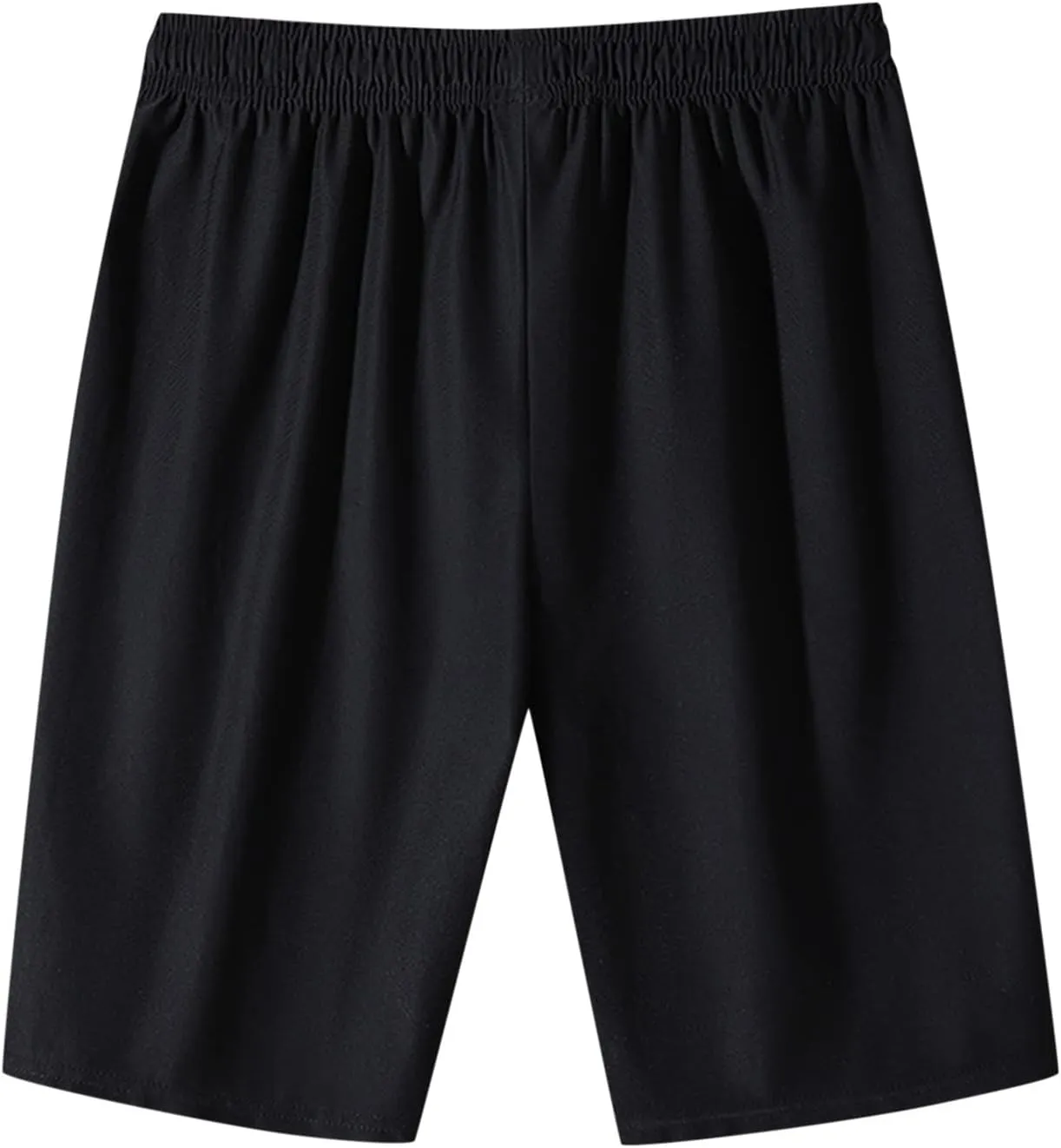 Gym Shorts Men Men's Solid Gym Workout Shorts Running Shorts Quick Dry Fitted Training Shorts with Zipper Pockets