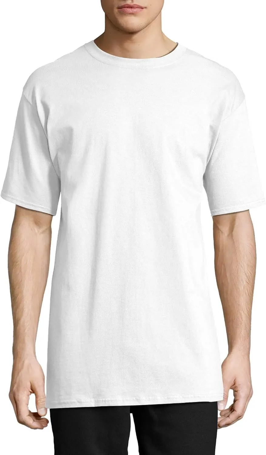 Hanes Men's Beefy-t T-Shirt, Heavyweight Cotton Tee, 1 Or 2 Pack, Big & Tall