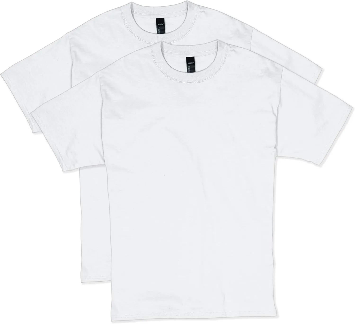 Hanes Men's Beefy-t T-Shirt, Heavyweight Cotton Tee, 1 Or 2 Pack, Big & Tall