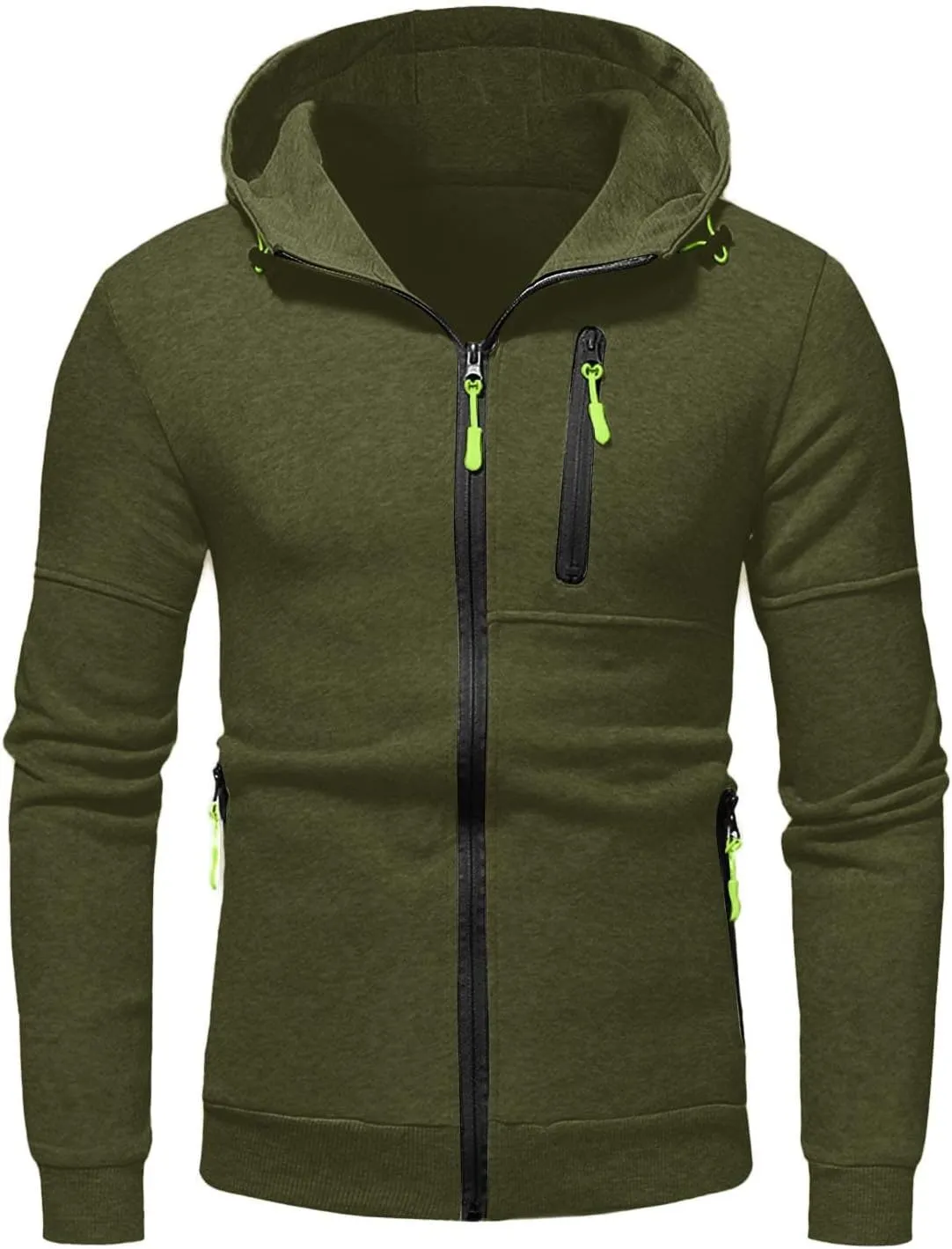 Hoodies For Men Winter Casual Loose Solid Hooded Sweater Top Black Jacket Men Black Sweater Hoodies For Youths Black