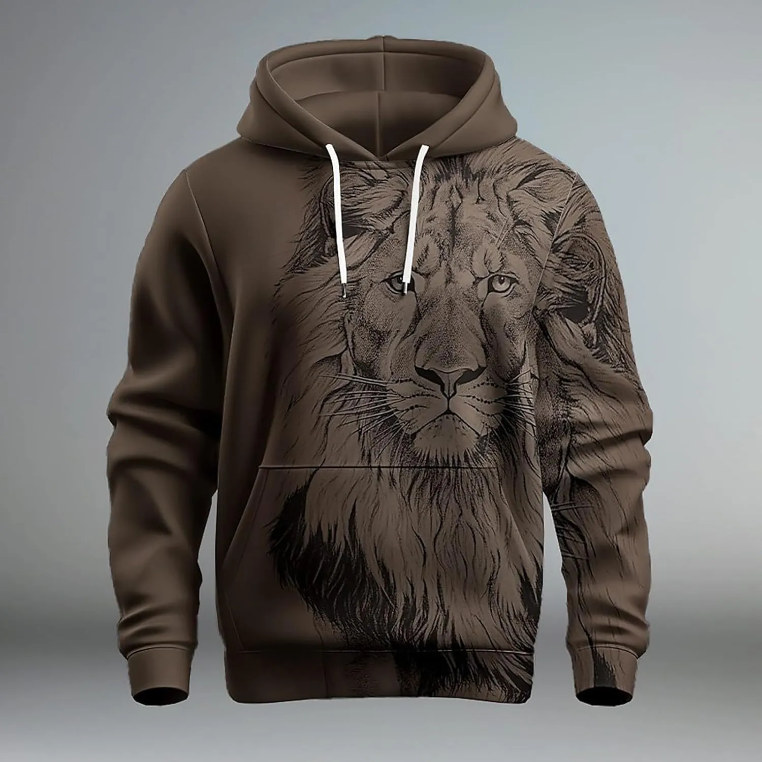 Hoodies For Men Winter Casual Loose Solid Hooded Sweater Top Black Jacket Men Black Sweater Hoodies For Youths Black