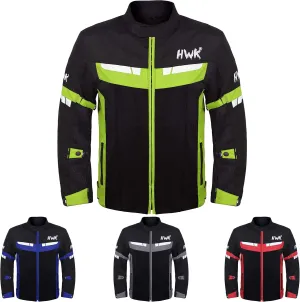 HWK Mesh Motorcycle Jacket Riding Air Motorbike Jacket Biker CE Armored Breathable