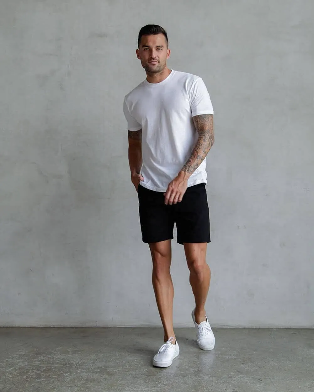 INTO THE AM Mens T Shirt - Short Sleeve Crew Neck Soft Fitted Tees S - 4XL Fresh Classic Tshirts