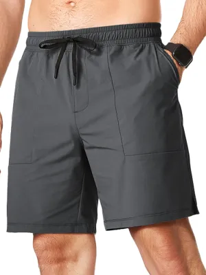 JMIERR Men's Shorts Running Athletic Shorts Waterproof Quick Dry 7" Gym Workout Breathable Shorts