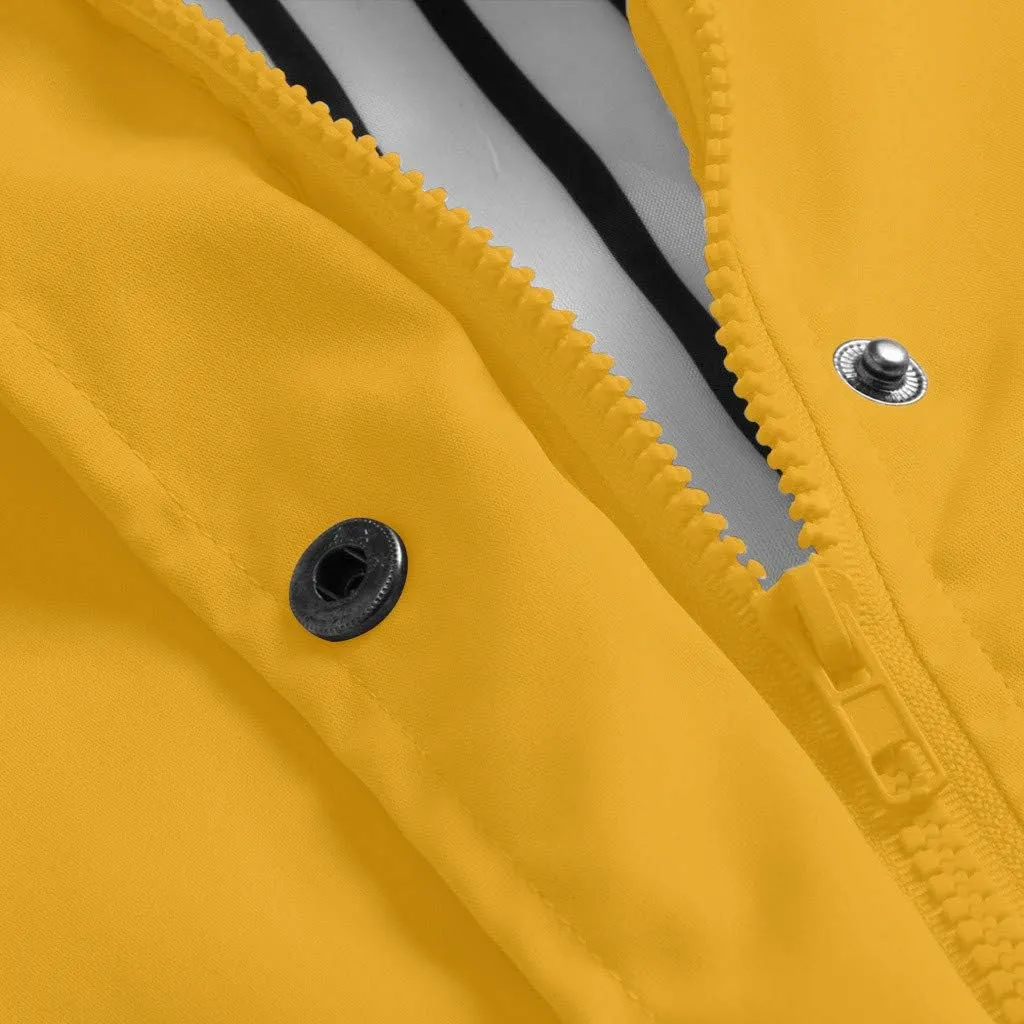 Kuluzego Hooded Waterproof Plain Workout Yoga Hood for Women Fall Winter Plus Size Jackets Hood Outfits Rain Coat Women 2025