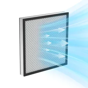 [Lab-Biosafety Level] H14 Fan Filter Unit Filters, Vabiooth FFU HEPA Laminar-Flow-Hood Filters for Class 100/ISO 5 Cleanliness Clean Room Mycology and Mushroom Room Work 22.6" x 22.6" (HEPA Filter)