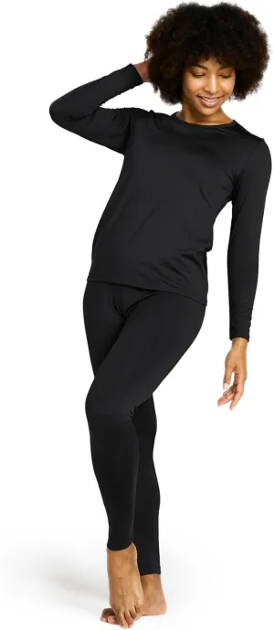 LAPASA Women's Thermal Underwear Set Fleece Lined Long Johns Top & Bottom Soft Base Layer Light/Mid/Heavy Weight L17/ L41/L44