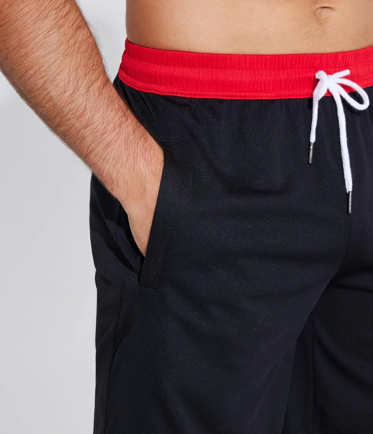 MAGCOMSEN Men's Athletic 10'' Shorts Quick Dry Basketball Shorts Workout Gym Running Tennis Shorts Lightweight Shorts
