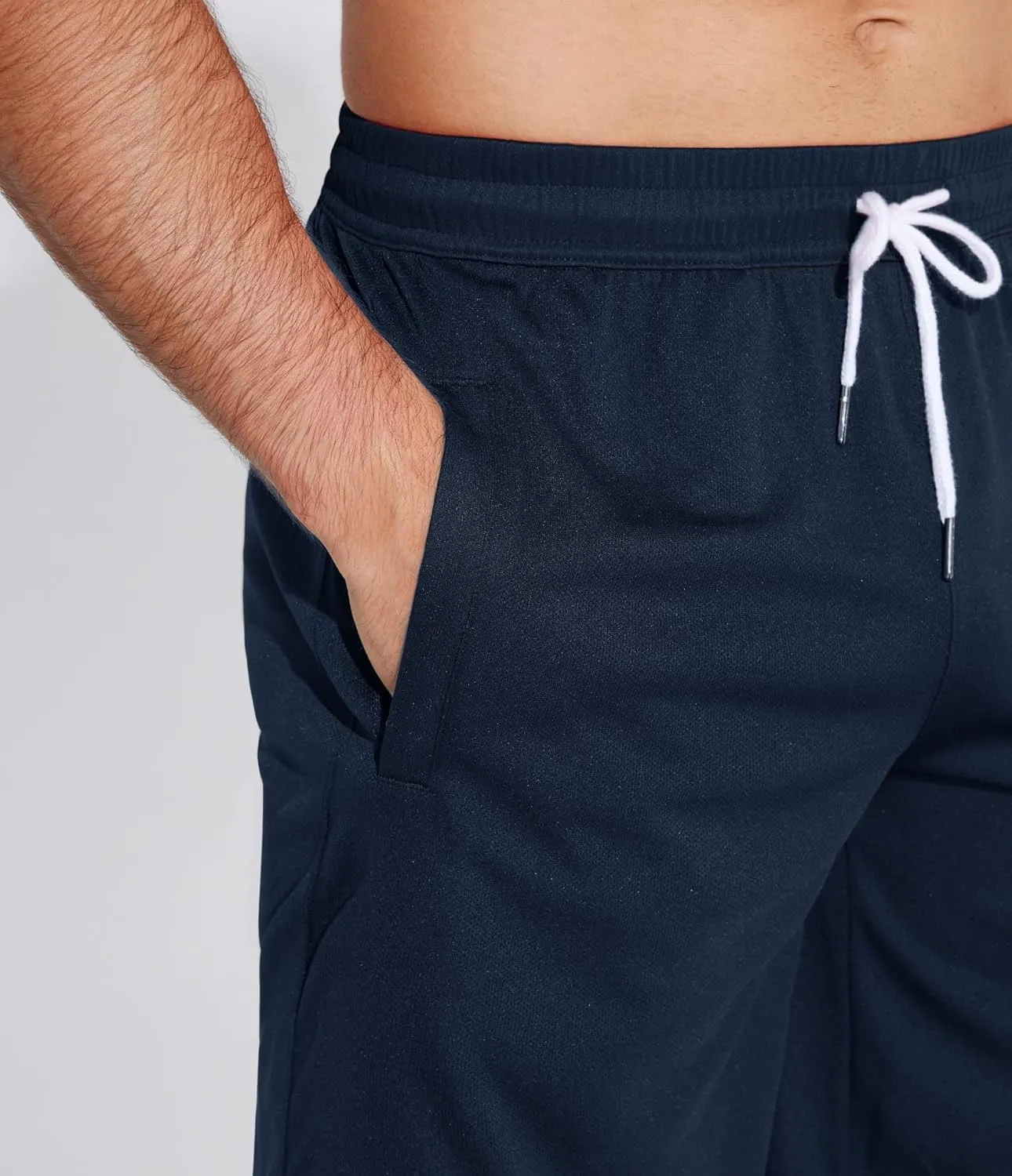 MAGCOMSEN Men's Athletic 10'' Shorts Quick Dry Basketball Shorts Workout Gym Running Tennis Shorts Lightweight Shorts