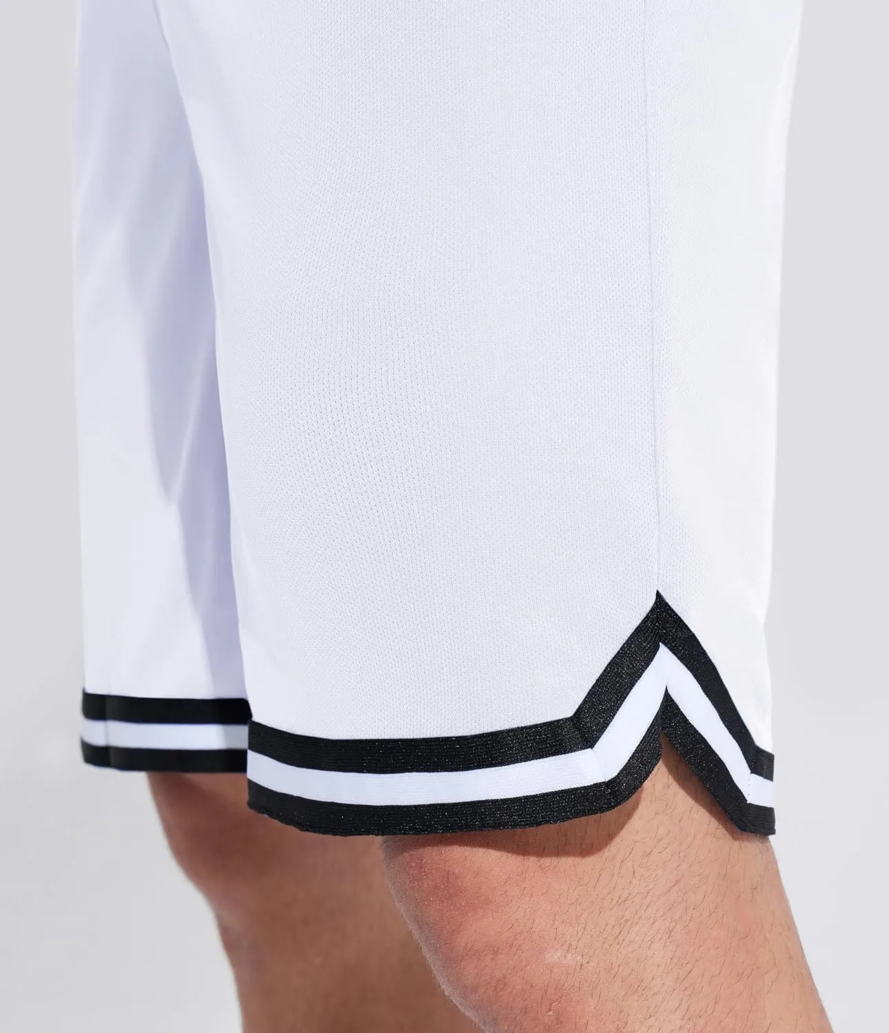 MAGCOMSEN Men's Athletic 10'' Shorts Quick Dry Basketball Shorts Workout Gym Running Tennis Shorts Lightweight Shorts