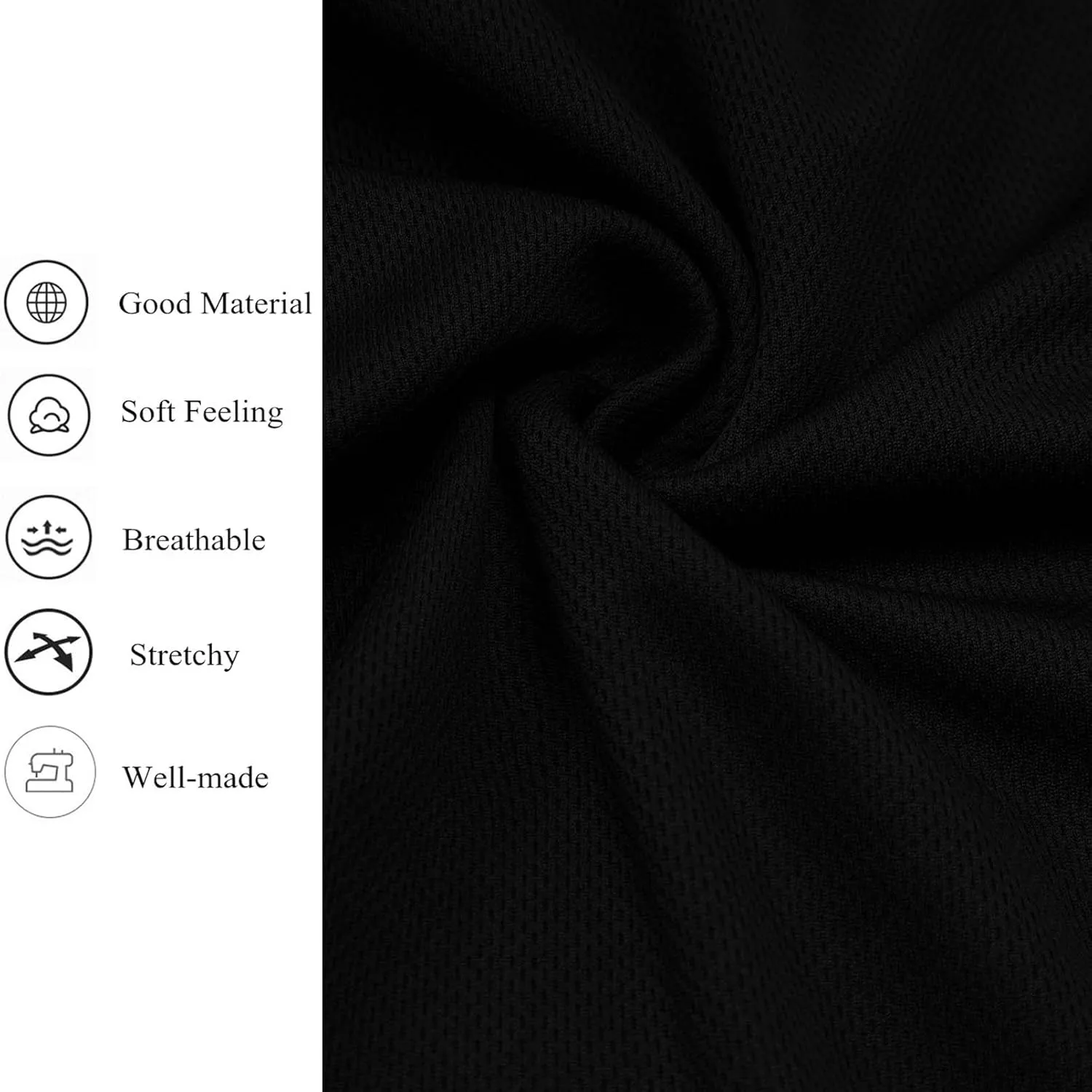 Men Shorts Casual Lightweight Jogging Shorts Quick Dry Gym Running Hiking Shorts with Pockets 3 Pack