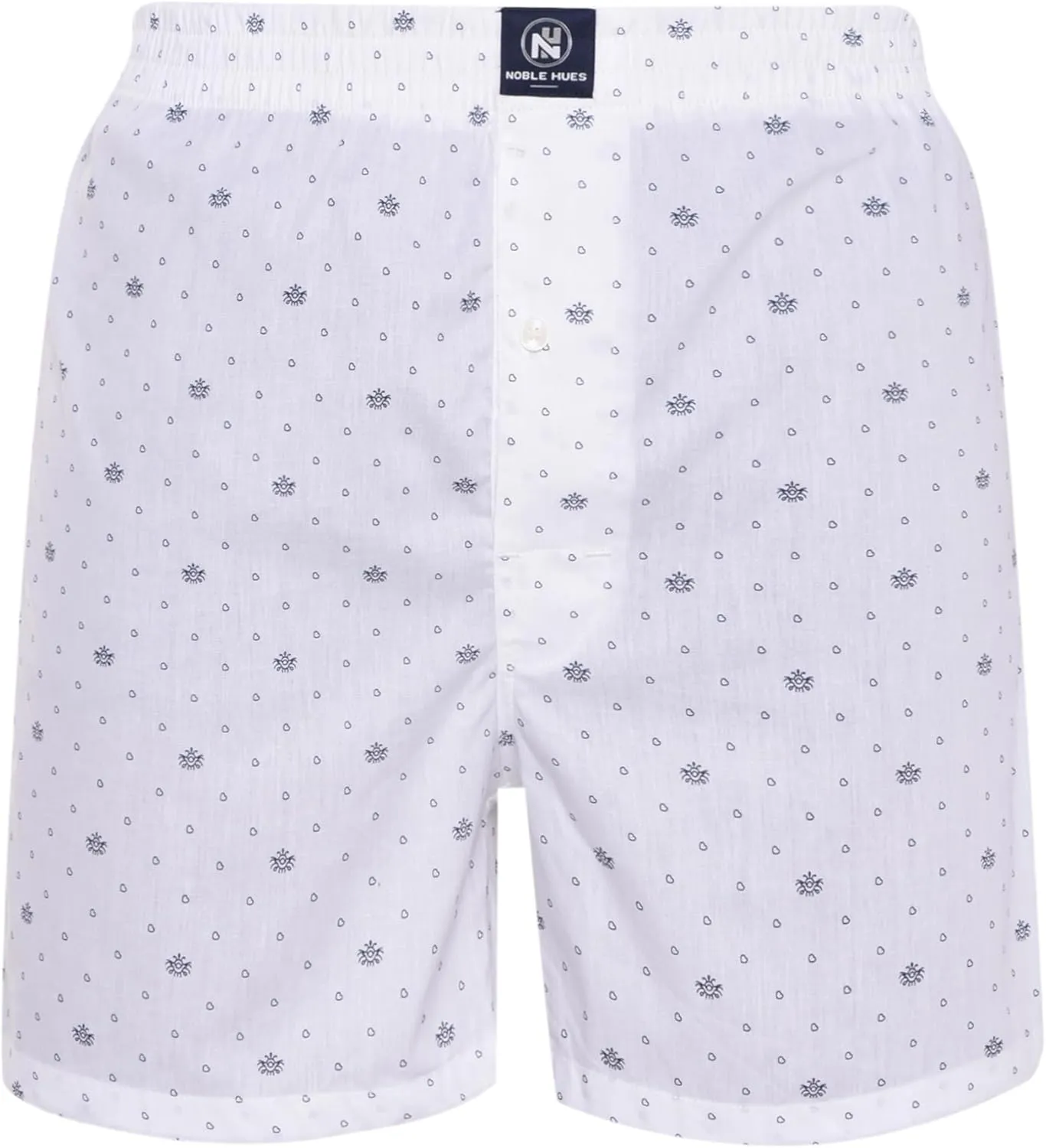 Men's Boxer Shorts, Comfortable Cotton Boxers, 100% Cotton Print Multicolor Boxers for Men, Multi Pack