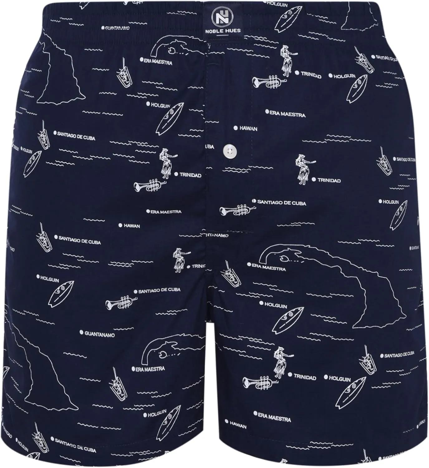 Men's Boxer Shorts, Comfortable Cotton Boxers, 100% Cotton Print Multicolor Boxers for Men, Multi Pack