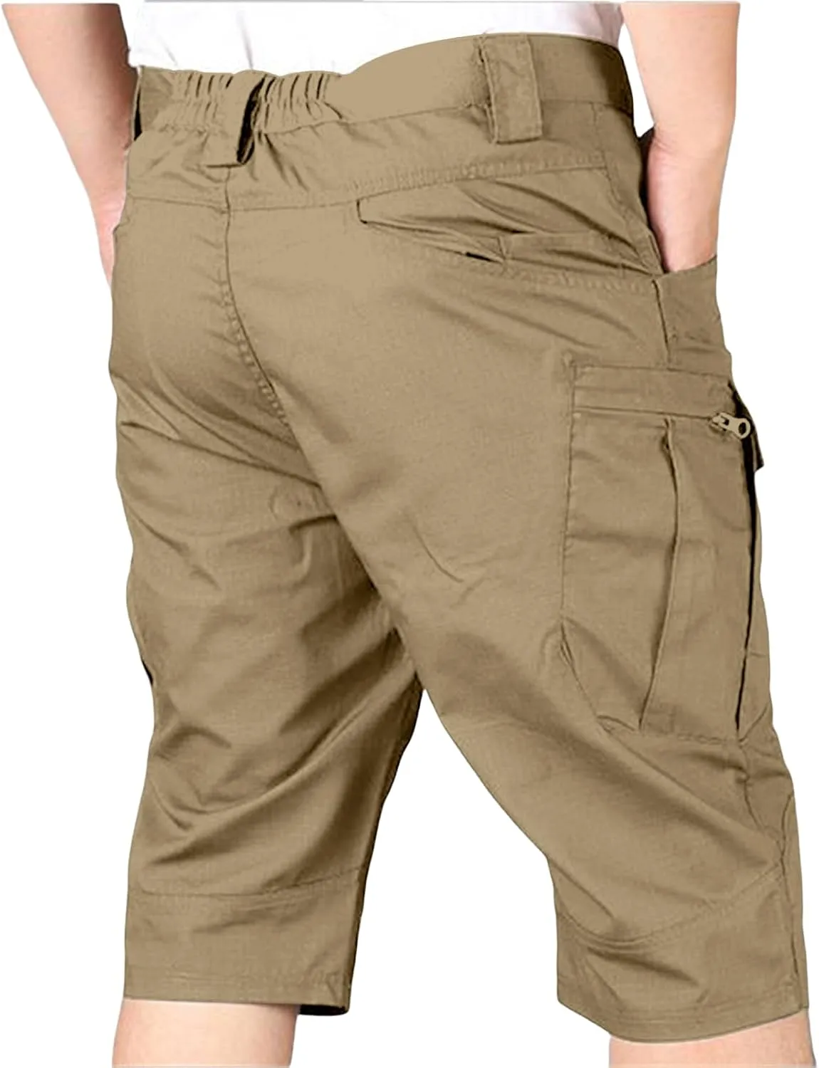 Mens Classic Tactical Shorts Summer Combat Cargo Shorts Outdoor Water-Resistant Hiking Pants with Multiple Pockets