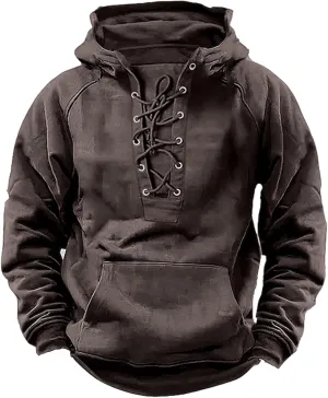 Men's Color Block Pullover Fleece Hoodie Men And Women Blouse Shirt Pullover Sweatshirts Casual Long Sleeve Shirts