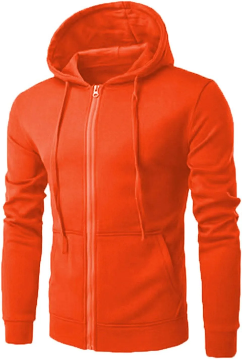 Mens Hoodies,Black Hoodie Full Zip Sweatshirts Jacket Teen Boys Fleece Coat Fall Casual Long Sleeve Zip Up Pullover