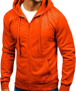 Mens Hoodies,Black Hoodie Full Zip Sweatshirts Jacket Teen Boys Fleece Coat Fall Casual Long Sleeve Zip Up Pullover