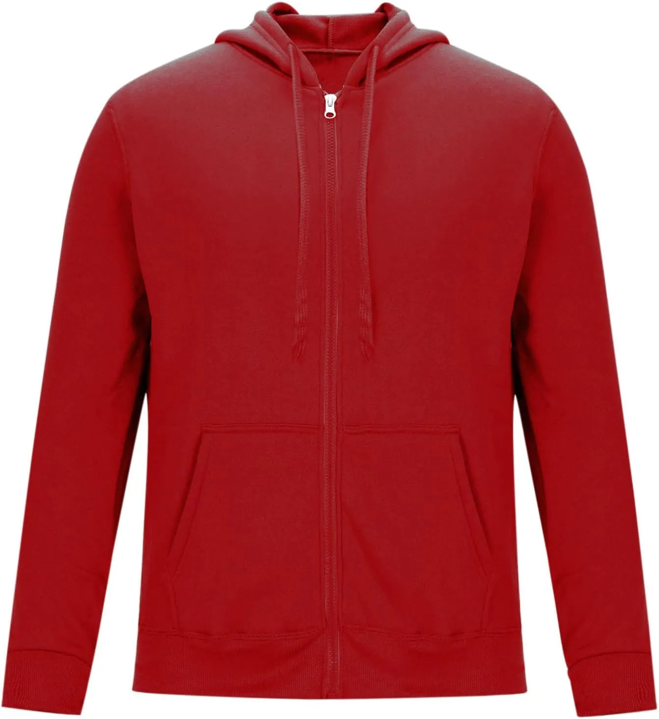Mens Hoodies,Black Hoodie Full Zip Sweatshirts Jacket Teen Boys Fleece Coat Fall Casual Long Sleeve Zip Up Pullover