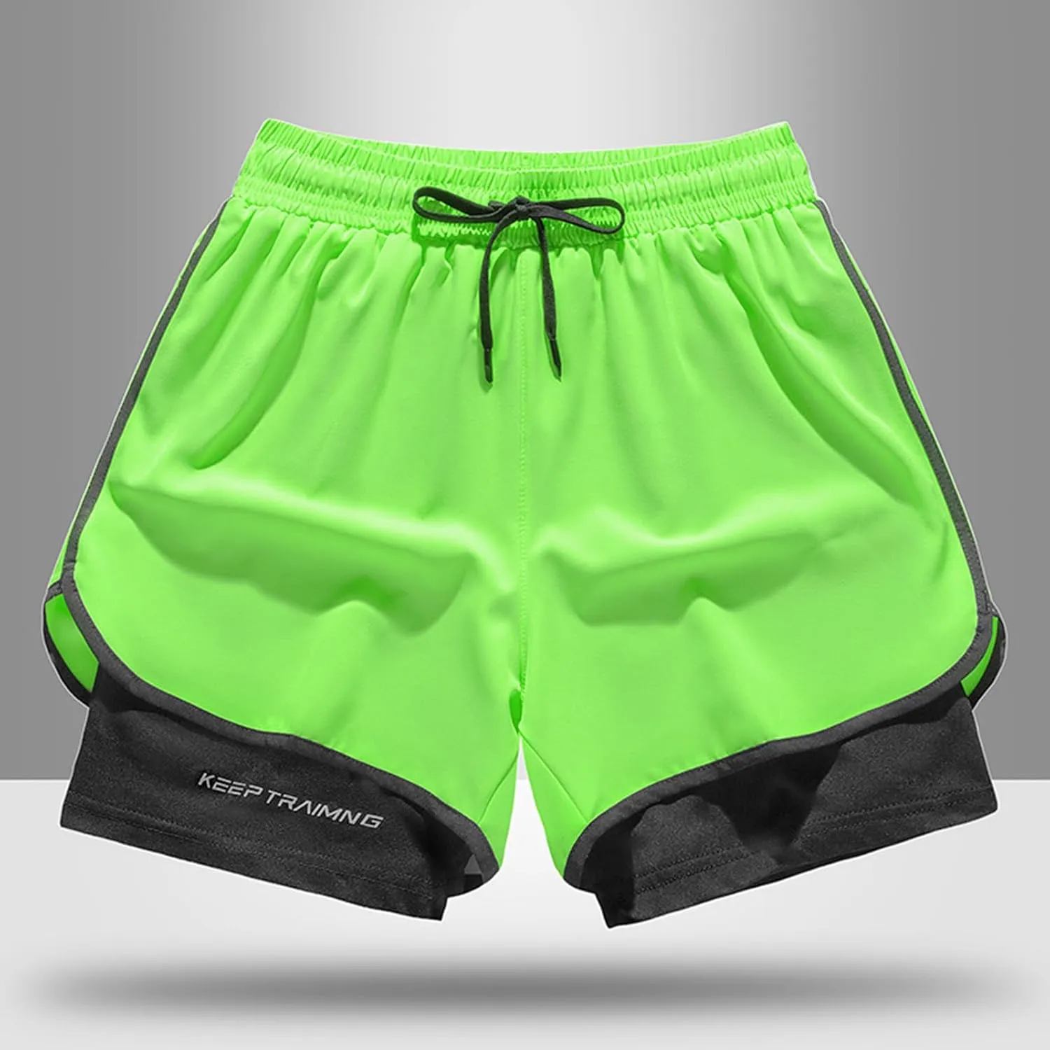 Men's Shorts Lightweight Workout Running Shorts Low Rise Quick Dry Casual Athletic Solid Basketball Shorts