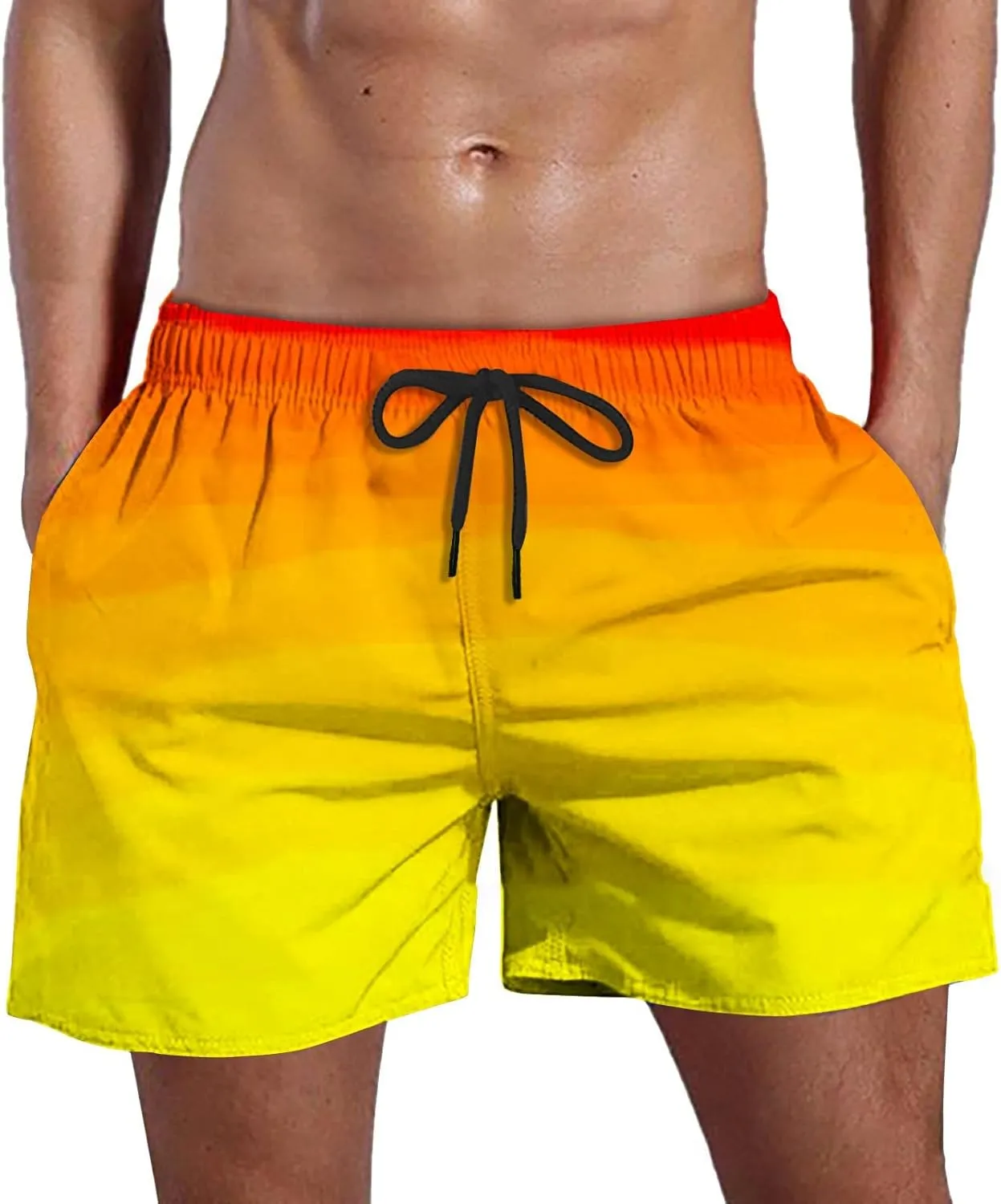 Mens Swim Trunks Quick Dty Bathing Suit Beach Pants Quick Dty Mens Swimming Trunks Swimsuit Swim 5 Inch