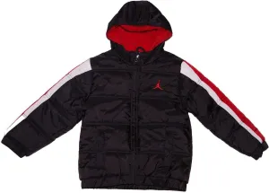 Nike Jordan Air Boys' Puffer Bubble Hooded Jacket