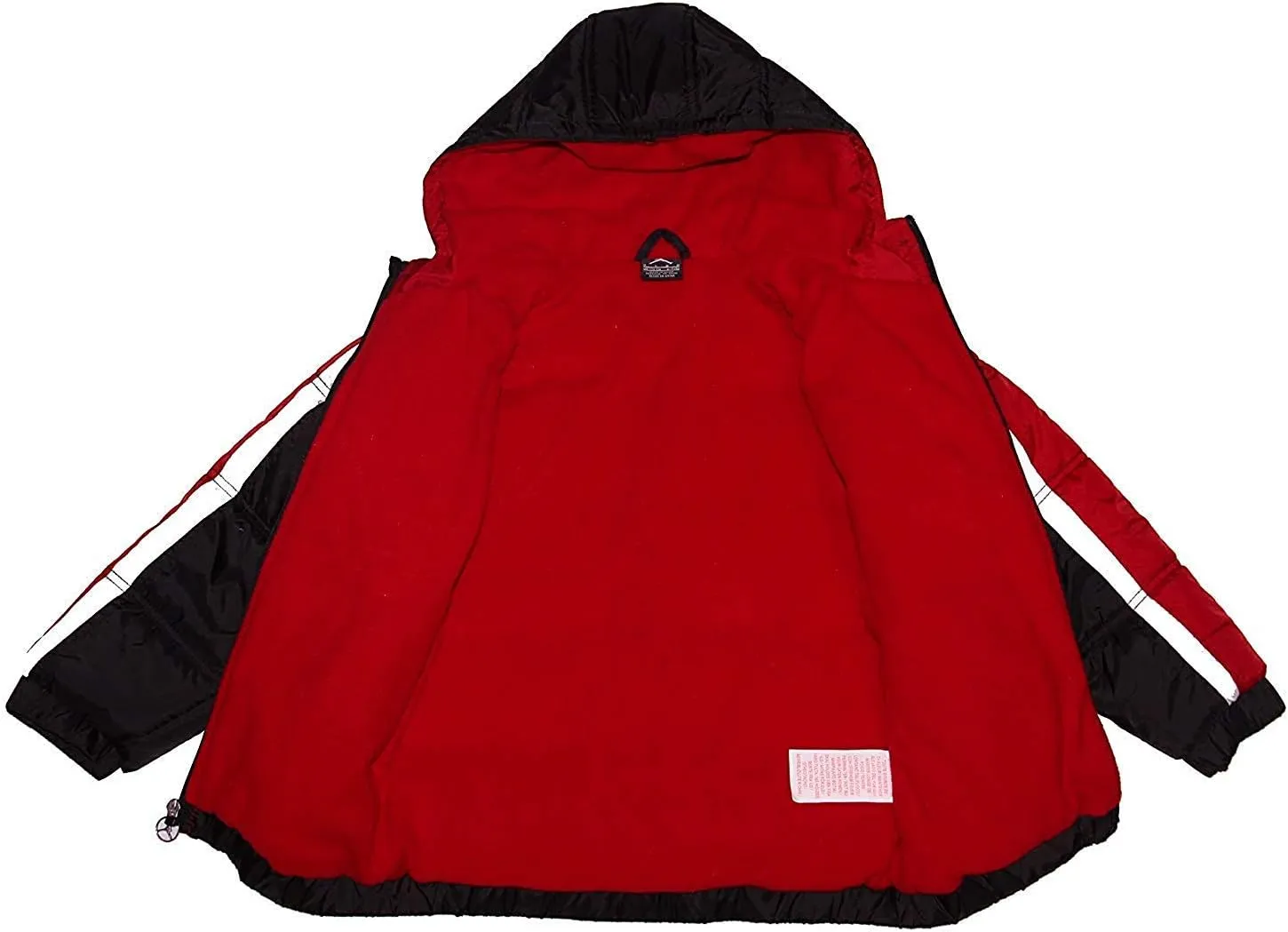Nike Jordan Air Boys' Puffer Bubble Hooded Jacket