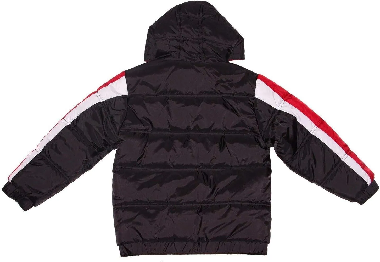 Nike Jordan Air Boys' Puffer Bubble Hooded Jacket