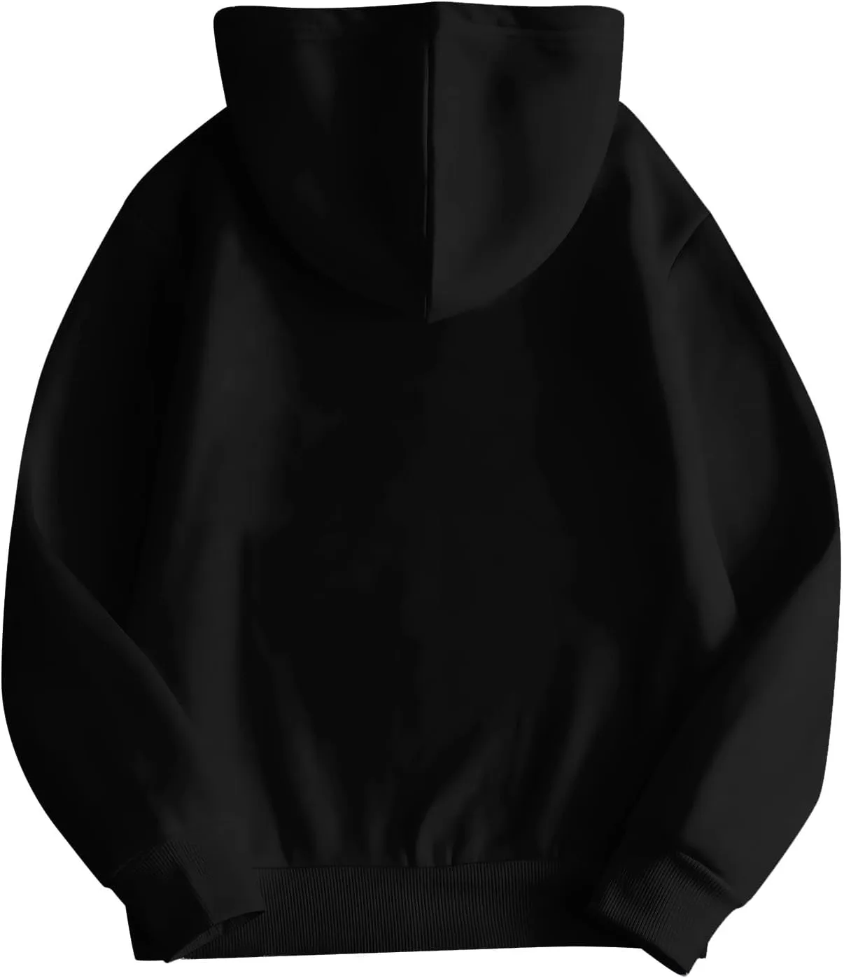 Oversized Hoodies for Women Fleece Plain Hooded Sweatshirts with Pocket Casual Long Sleeve Pullover Sweaters Y2k Tops