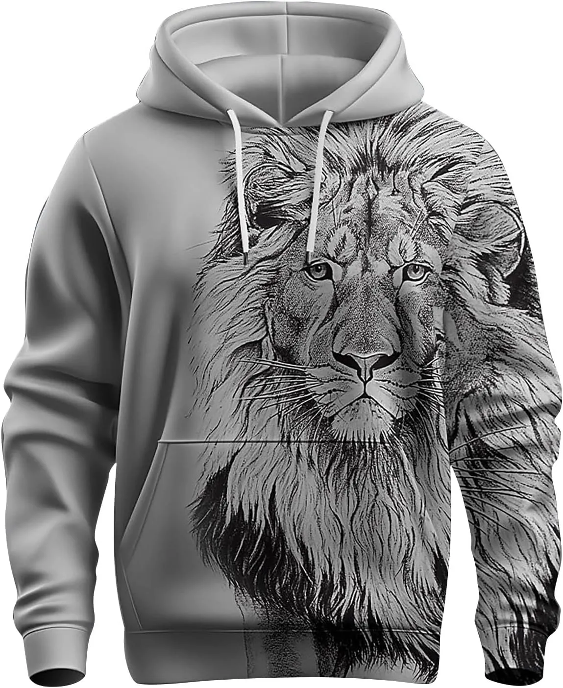 Plain Hoodie Hooded Winter Solid Men's Long Color Jacket And Sleeve Autumn Men's blouse Mens Oversized Hoodie Black