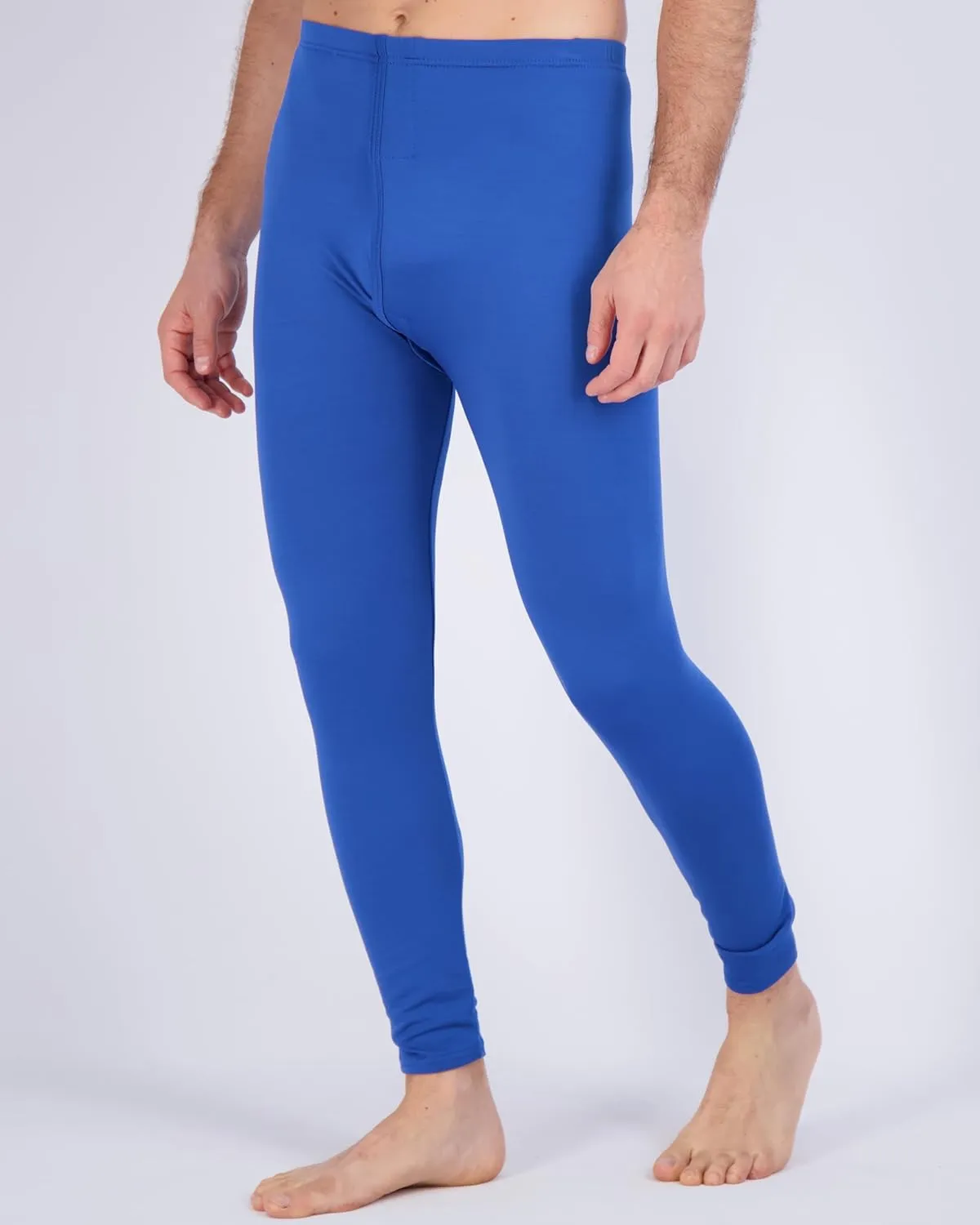 Real Essentials 4 Piece: Men's Thermal Underwear Sets - Long Sleeve Top & Bottom Fleece Long Johns (Available in Big & Tall)