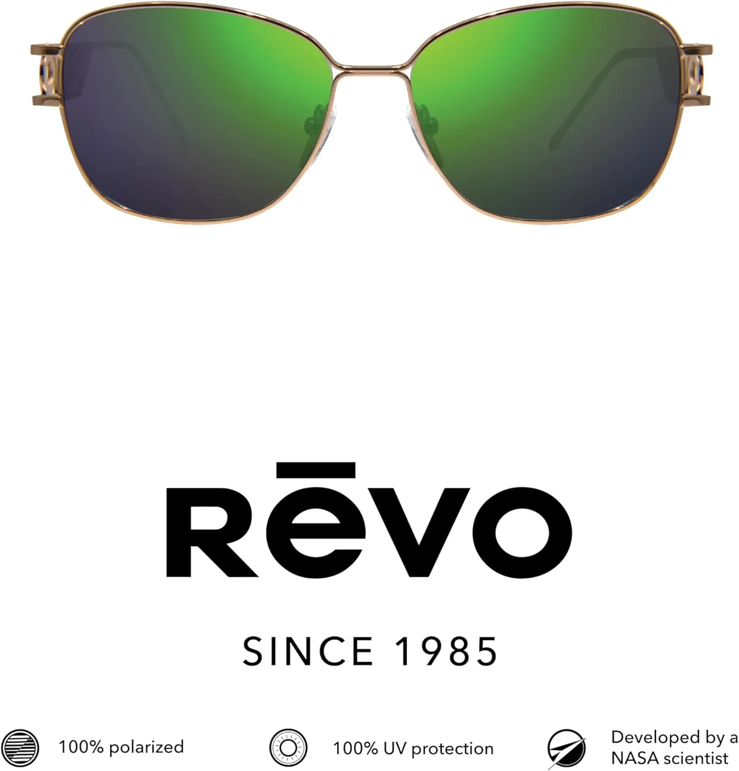 Revo Sunglasses Air 4: Polarized Lens with Titanium Frame